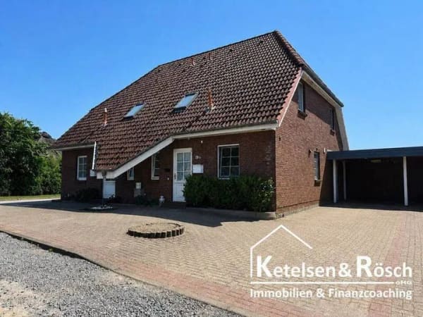 Immobilie in Klappholz - Doppelhaushälfte in Feldrandlage mit Weitblick - mit Option auf Erwerb des gesamten Doppelhauses - Bild 0