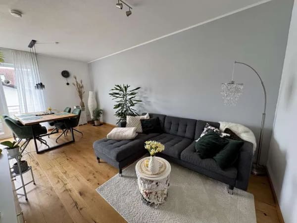 Immobilie in Jockgrim - Moderne 3-Zimmer-Wohnung mit Südbalkon in gepflegtem 5-Parteienhaus - Bild 1