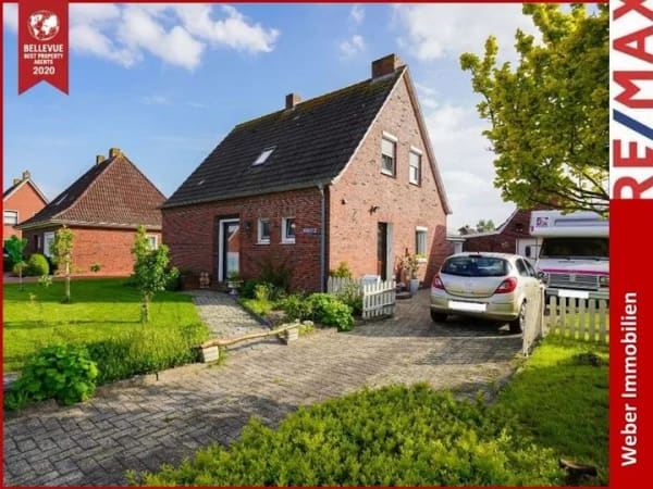 Immobilie in Jemgum - Sehr gepflegtes, modernisiertes Einfamilienhaus in ruhiger Lage von Jemgum mit großem Grundstück! - Bild 0