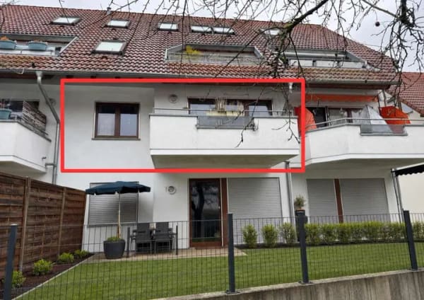 Immobilie in Aichtal - Gepflegte 2-Zimmer-Wohnung in 72631 Aichtal OT Neuenhaus - Bild 0