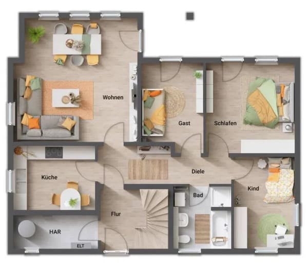 Immobilie in Aspisheim - Ein Haus für "ZWEI" unter einem Dach mit Freunden oder Familien - Wir bereiten den Weg - unkompliziert und sicher - Bild 4