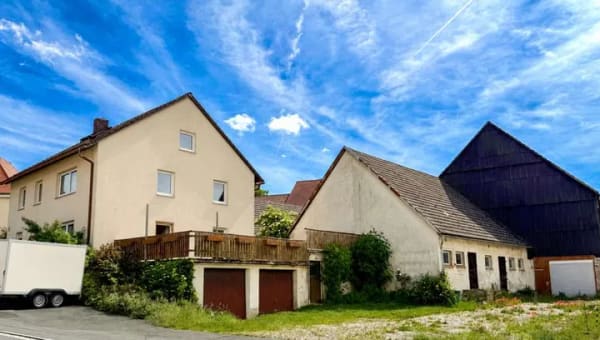 Immobilie in Pottenstein - Viel Platz für Familie, Hobby und Handwerk – Wohnhaus mit Scheune, Glasfaser und ca. 2.100 m² Grunds - Bild 0