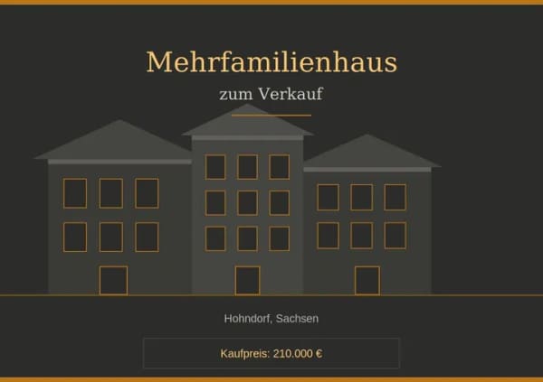 Immobilie in Hohndorf - Kapitalanlage mit 7,4 % Bruttorendite - Bild 0
