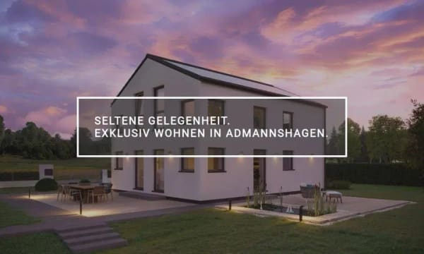 Immobilie in Admannshagen-Bargeshagen - NATUR. RUHE. OSTSEENÄHE. EXKLUSIVES BAUGRUNDSTÜCK PROVISIONSFREI. - Bild 0