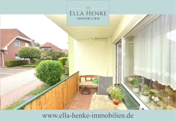 Immobilie in Thale - Sonnige, gepflegte Erdgeschoss-Wohnung mit Balkon in ruhiger Lage. - Bild 0