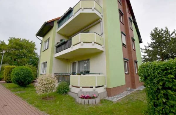 Immobilie in Thale - Sonnige, gepflegte Erdgeschoss-Wohnung mit Balkon in ruhiger Lage. - Bild 3