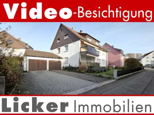 Immobilie in Ostfildern - 3 mal 4 Zimmerwohnung mit Doppelgarage in ruhiger Lage - Nur 2.933 €/m² - Bild 0