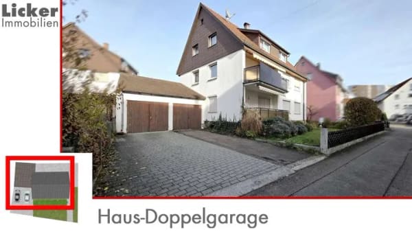 Immobilie in Ostfildern - 3 mal 4 Zimmerwohnung mit Doppelgarage in ruhiger Lage - Nur 2.933 €/m² - Bild 1