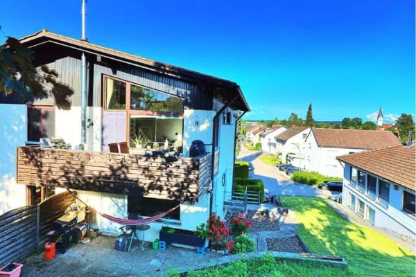 Immobilie in Legau - Sonnige - gepflegte - 5-Zimmer-Eigentumswohnung mit 2 Balkonen in 87764 Legau im Allgäu - Bild 0