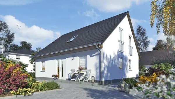Immobilie in Schillingen - Haus mit ELW massiv gebaut, Preis inkl. Grundstück - Bild 1