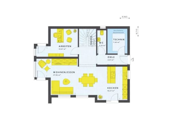 Immobilie in Lorup - LivingHaus - Dein individuelles Klinker-Traumhaus im Emsland/ Lorup - KfW 40 QNG - Bild 1
