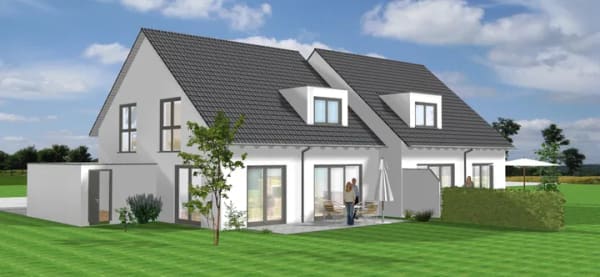 Immobilie in Niedernberg - Schicke Doppelhaushälfte - Bild 1