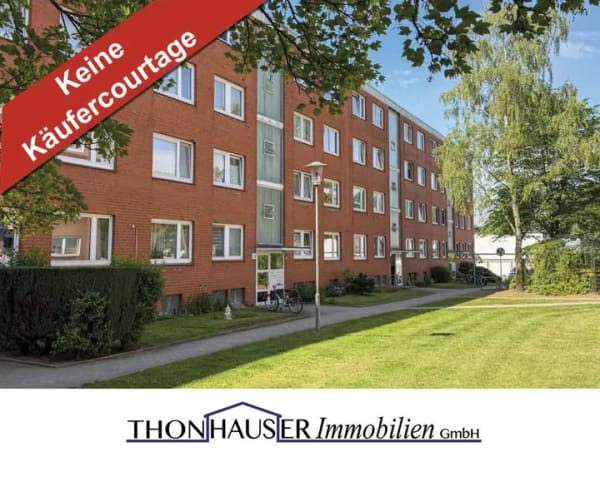 Immobilie in Geesthacht - Gepflegte, vermietete Ein-Zimmer-Wohnung mit Balkon -  ideal für Kapitalanleger - in 21502 Geesthach - Bild 0