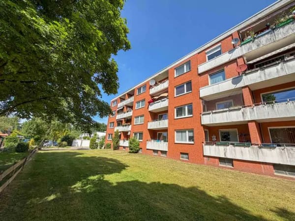 Immobilie in Geesthacht - Gepflegte, vermietete Ein-Zimmer-Wohnung mit Balkon -  ideal für Kapitalanleger - in 21502 Geesthach - Bild 3
