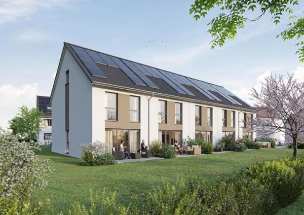 Immobilie in Kandel - Reihenhaus mit Solar, Wärmepumpe, KfW40 QNG Förderung - Bild 0