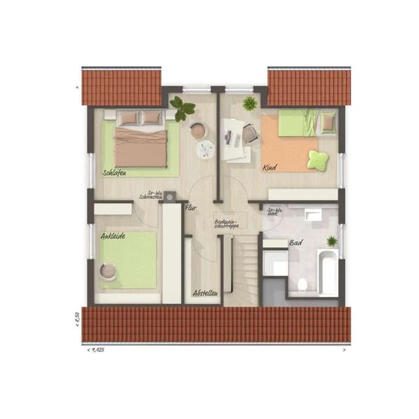 Immobilie in Schmalkalden - Sparfüchse aufgepasst! Kosten sparen durch Eigenleistungen! Ausbauhaus in Schmalkalden - Bild 4
