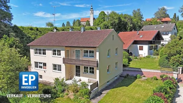 Immobilie in Bruck - Gepflegtes Mehrfamilienhaus mit Entwicklungschancen in naturnaher Lage im Landkreis Ebersberg - Bild 0