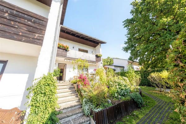 Immobilie in Bindlach - 3,5-Zimmer-Wohnung mit Terrassen, Balkon, Garten und Doppelgarage auf 114m² in Bindlach-Ramsenthal - Bild 1