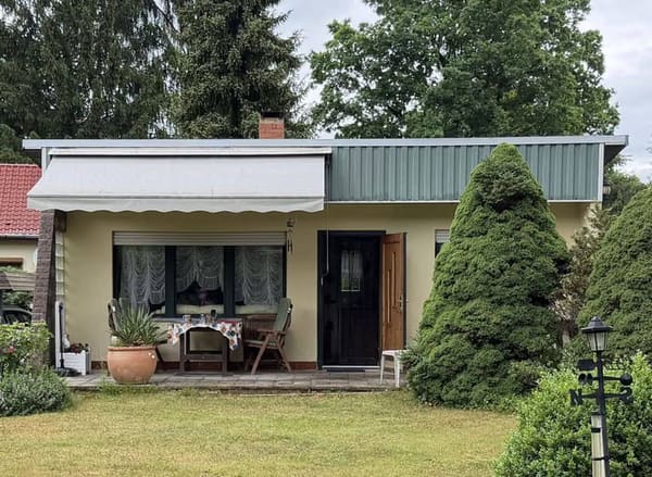 Immobilie in Groß Lindow - Gepflegtes Wochenendgrundstück mit Bungalow in grüner Lage - Bild 0