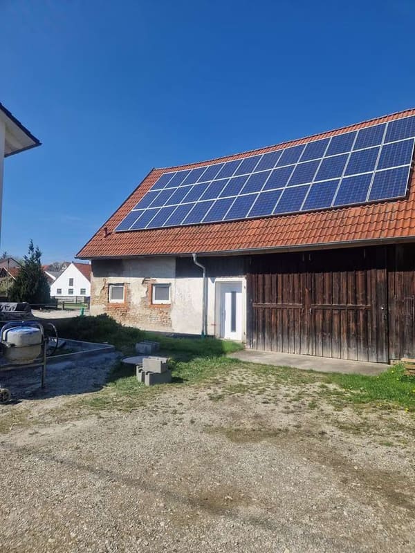Immobilie in Laugna - Handwerker aufgepasst!  Wohnen und Arbeiten selbst gestalten - Bild 1