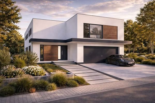 Immobilie in Hohnhorst - Traianus – Ikonische Stadtvilla mit klarer Architektur - Bild 1