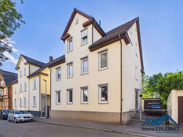 Immobilie in Göppingen - 6,0 % Rendite I TOP-Kapitalanlage im Zentrum von Göppingen | 3 Wohnungen I Garten, Garage + Keller! - Bild 0