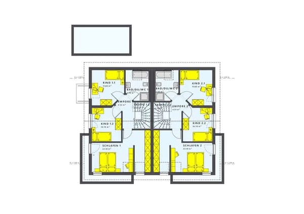 Immobilie in Böklund - Dein individuelles Wohlfühlhaus in Böklund: Ein Traumhaus für zwei Familien im grünen - Bild 2