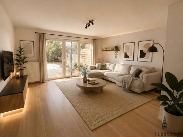 Immobilie in Salzatal - Wohnen am See – Gepflegte Doppelhaushälfte mit 5 Zimmern, Garten und Garage - Bild 1