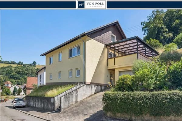 Immobilie in Obernheim-Kirchenarnbach - Gepflegtes Wohnhaus mit Einliegerwohnung in einer ruhigen Seitenstraße im Ortsteil Kirchenarnbach - Bild 0