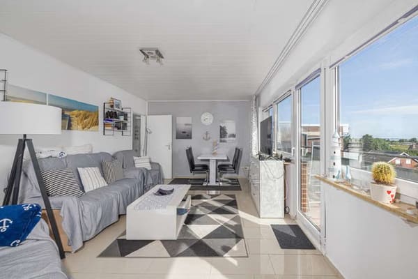Immobilie in Dornum - Penthousewohnung mit Insel- und Meerblick - Bild 3