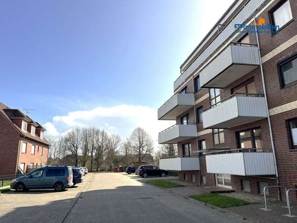 Immobilie in Dornum - Dornumersiel: Dachgeschosswohnung mit Weitblick - Bild 1