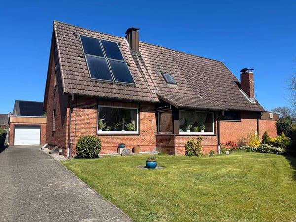 Immobilie in Fockbek - Solides Einfamilienhaus mit großzügiger Raumgestaltung auf ruhig gelegenem und sonnigem Grundstück - Bild 0