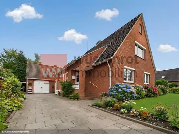Immobilie in Hage - Großes Grundstück, Ponystall & Nordseeluft – Familienhaus mit Herz in Hage - Bild 0