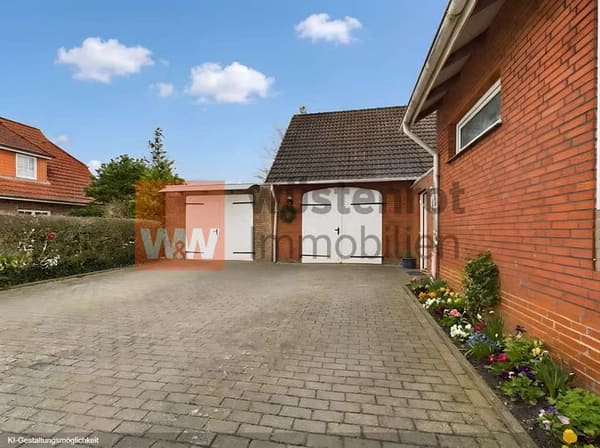 Immobilie in Hage - Großes Grundstück, Ponystall & Nordseeluft – Familienhaus mit Herz in Hage - Bild 1