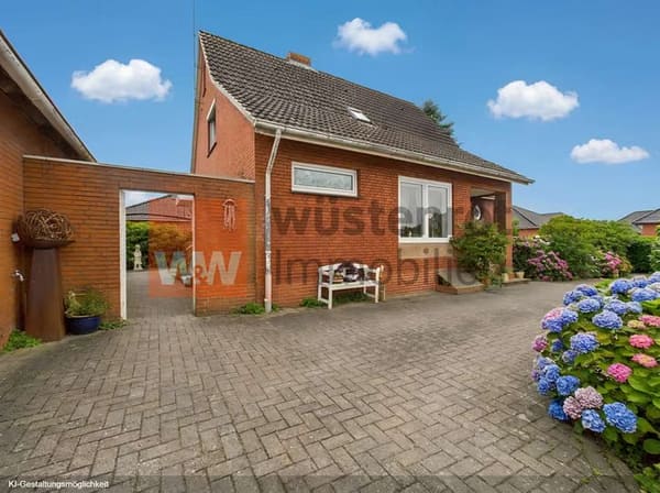 Immobilie in Hage - Großes Grundstück, Ponystall & Nordseeluft – Familienhaus mit Herz in Hage - Bild 2