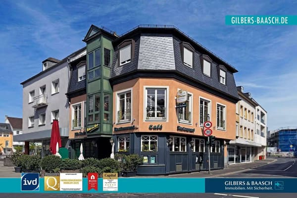 Immobilie in Bitburg - Etabliertes Restaurant in Top-Innenstadtlage mit Betreiberwohnung - Bild 0