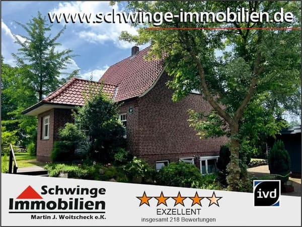 Immobilie in Fredenbeck - Modernisiertes & gepflegtes Familienhaus mit Doppelcarport in Fredenbeck zu verkaufen. - Bild 0