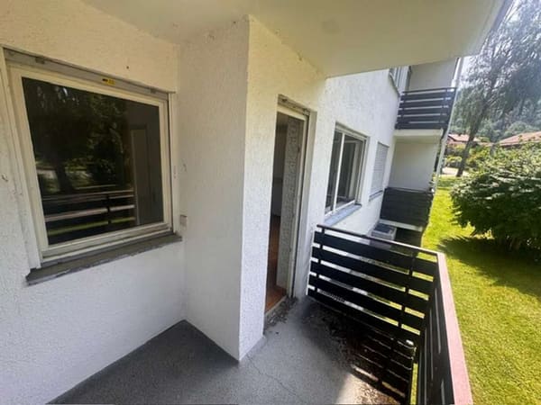 Immobilie in Bad Heilbrunn - Alleinauftrag - Appartement mit Balkon Hochparterre - Bild 1