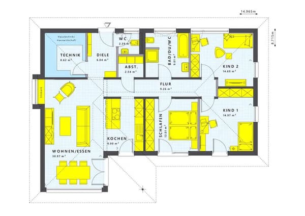 Immobilie in Lindewitt - Dein individueller Bungalow - Wohnträume werden wahr mit LivingHaus - Bild 2