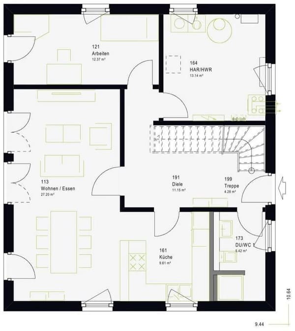 Immobilie in Kreimbach-Kaulbach - LifeStyle 16.04 S als Ausbauhaus!!! Das Einfamilienhaus kombiniert schönes Wohnen mit preisgünstigem Bauen. - Bild 4