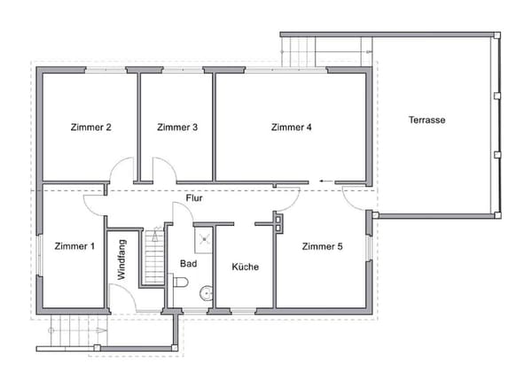 Immobilie in Kruckow - Familienfreundliches Haus mit Terrasse und Garten in Tutow - Bild 0