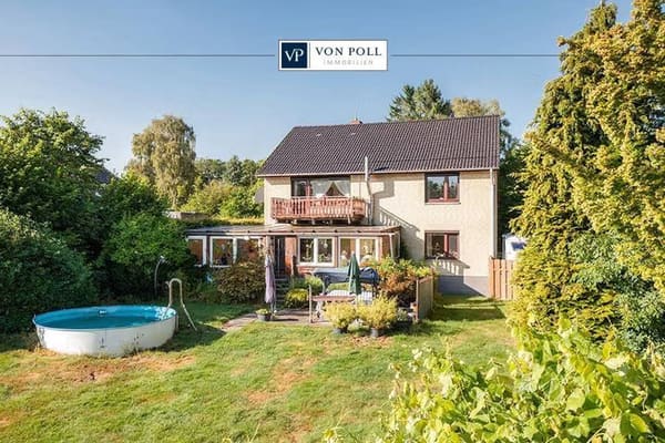 Immobilie in Hollenstedt - Solides 2-Familienhaus mit Weitblick und Wellness in Hollenstedt - Bild 0