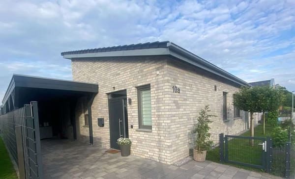 Immobilie in Nordkirchen - Barrierefrei | Top-Neubau 2023 | DHH 90 m² | Wärmepumpe + PV + Carport | Nordkirchen-Südkirchen - Bild 0