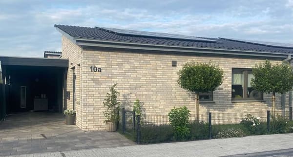 Immobilie in Nordkirchen - Barrierefrei | Top-Neubau 2023 | DHH 90 m² | Wärmepumpe + PV + Carport | Nordkirchen-Südkirchen - Bild 1
