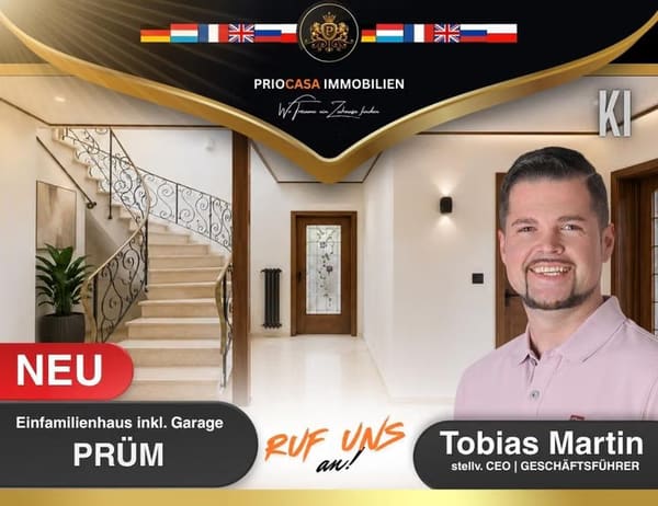 Immobilie in Prüm - Einfamilienhaus freistehend in Prüm - Bild 0