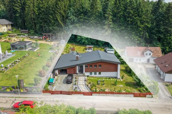 Immobilie in Willmering - Architektenhaus am Waldrand von Willmering– großzügiges Split-Level-Wohnen, frisch modernisiert! - Bild 0