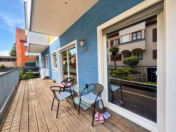 Immobilie in Schongau - Erdgeschosswohnung in bester Stadtlage - mit ruhigem Balkon und direkt begehbarer Garage - Bild 4