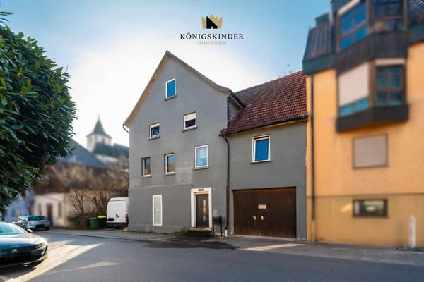 Immobilie in Hessigheim - Vermietetes 3-Familienhaus in Hessigheim–solider Cashflow trifft Entwicklungspotenzial, zzgl.Stellpl - Bild 0