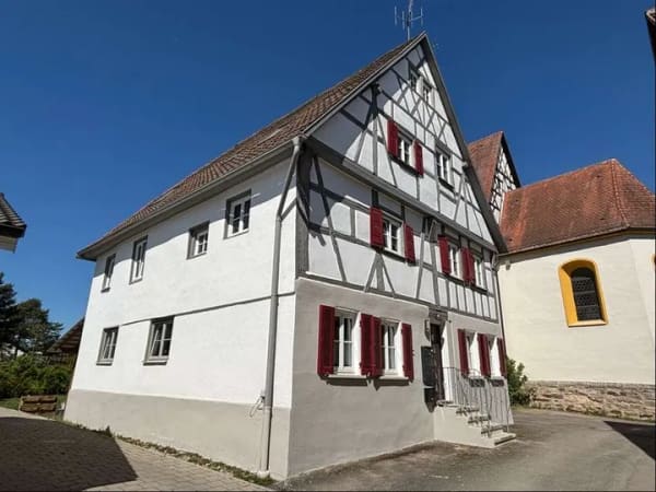 Immobilie in Bühlertann - Historisches Fachwerkhaus 
mit Charme! - Bild 2