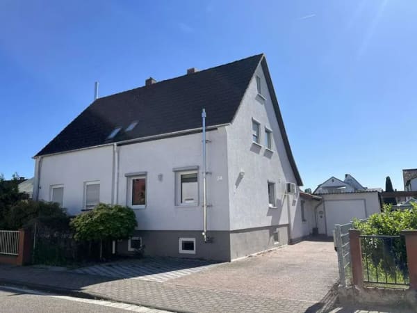 Immobilie in Altrip - Modern saniertes Haus mit Garage, Klimaanlage und Garten zum Sparpreis - Bild 0